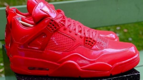 Nike Air Jordan 11lab4 Miesten Kengät Punainen