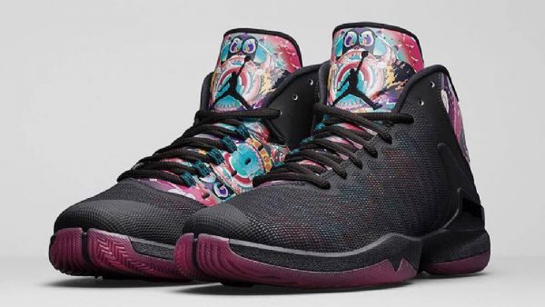 Nike Air Jordan Super Fly 4 Po Kiinalaisen Uudenvuoden Kengät Miehille Mustat