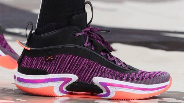 Nike Air Jordan 36 Ensimmäiset Kengät Miehille Violetti