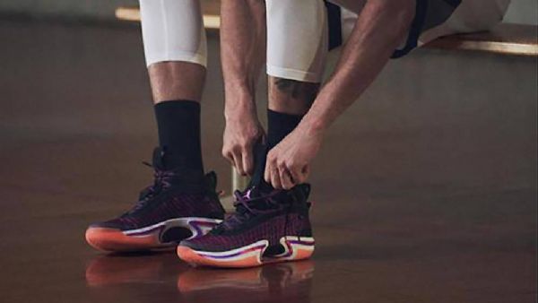 Nike Air Jordan 36 Ensimmäiset Kengät Miehille Violetti