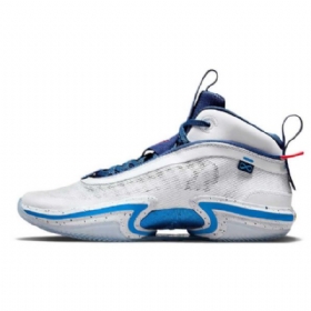 Nike Air Jordan 36 Jayson Tatum Kengät Miehille Valkoinen Sininen