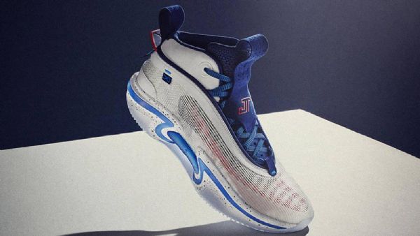 Nike Air Jordan 36 Jayson Tatum Kengät Miehille Valkoinen Sininen