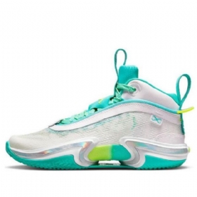 Nike Guo Ailun Air Jordan 36 Gs Koripallokengät Miehille Vihreä Valkoinen