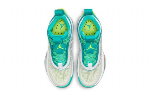 Nike Guo Ailun Air Jordan 36 Gs Koripallokengät Miehille Vihreä Valkoinen