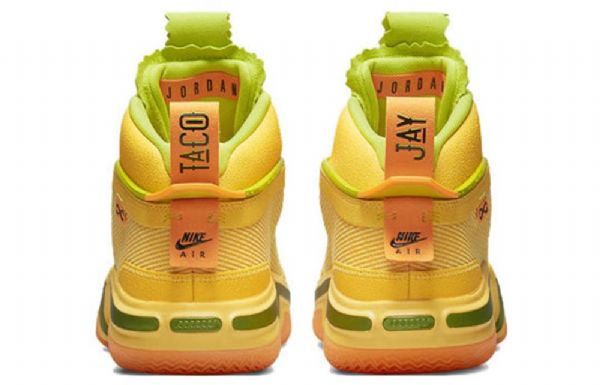 Nike Jayson Tatum Air Jordan 36 Nitro-lenkkarit Miehille Keltainen