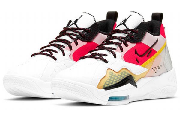 Nike Air Jordan Zoom Tennarit Naisille Valkoinen Pinkki