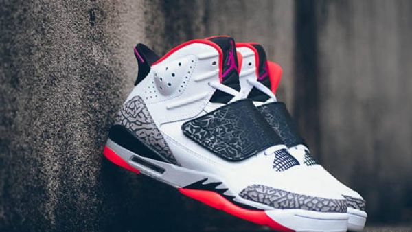 Nike Air Jordan Son Of Mars Hot Lava Kengät Miehille Valkoinen Musta