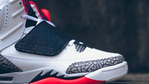 Nike Air Jordan Son Of Mars Hot Lava Kengät Miehille Valkoinen Musta