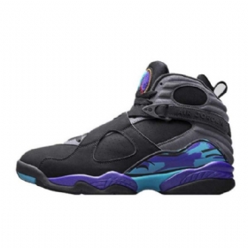 Nike Air Jordan 8 Aqua Kengät Miehille Musta Violetti