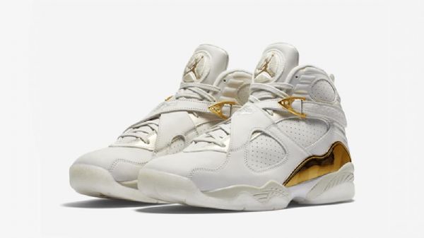 Nike Air Jordan 8 Champagne Championship Pack Kengät Miehille Khaki