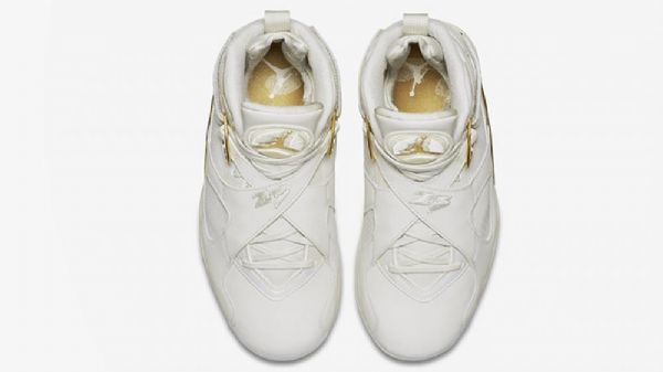 Nike Air Jordan 8 Champagne Championship Pack Kengät Miehille Khaki