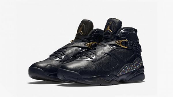 Nike Air Jordan 8 Cigar Championship Pack Kengät Miehille Mustat