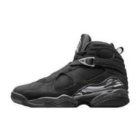 Nike Air Jordan 8 Kromikengät Miehille Musta
