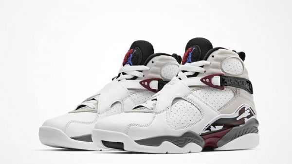 Nike Air Jordan 8 Miesten Kengät Burgundy