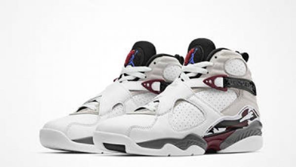 Nike Air Jordan 8 Miesten Kengät Burgundy