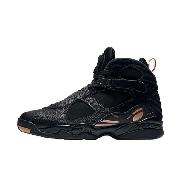 Nike Air Jordan 8 Ovo Kengät Miehille Mustat