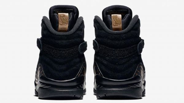 Nike Air Jordan 8 Ovo Kengät Miehille Mustat