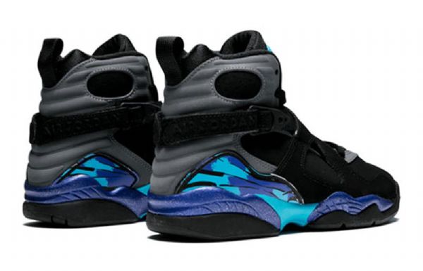 Nike Air Jordan 8 Retro Bg Koripallokengät Miehille Musta