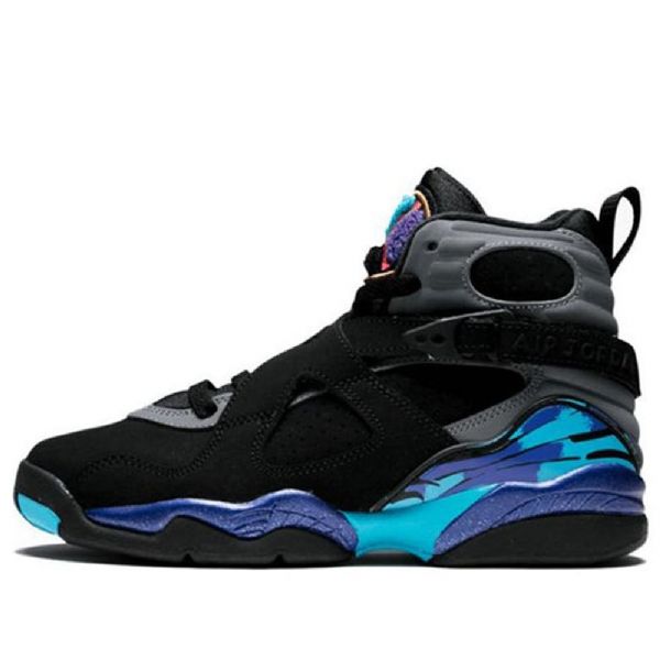 Nike Air Jordan 8 Retro Bg Koripallokengät Miehille Musta