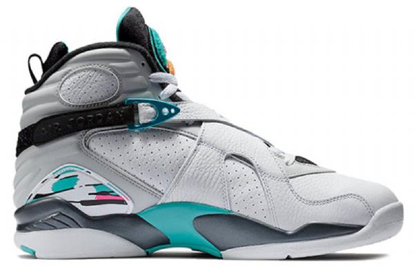 Nike Air Jordan 8 Retro Koripallokengät Miehille Harmaa