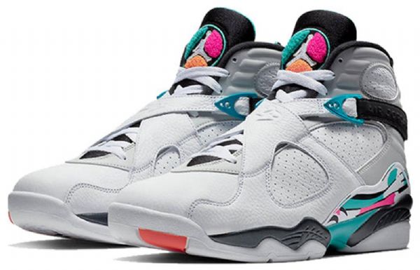 Nike Air Jordan 8 Retro Koripallokengät Miehille Harmaa