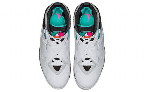Nike Air Jordan 8 Retro Koripallokengät Miehille Harmaa