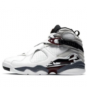 Nike Air Jordan 8 Retro Koripallokengät Naisille Burgundy