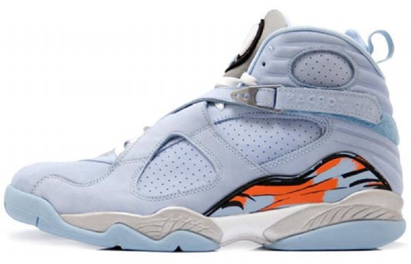 Nike Air Jordan 8 Retro Koripallokengät Naisille Siniset