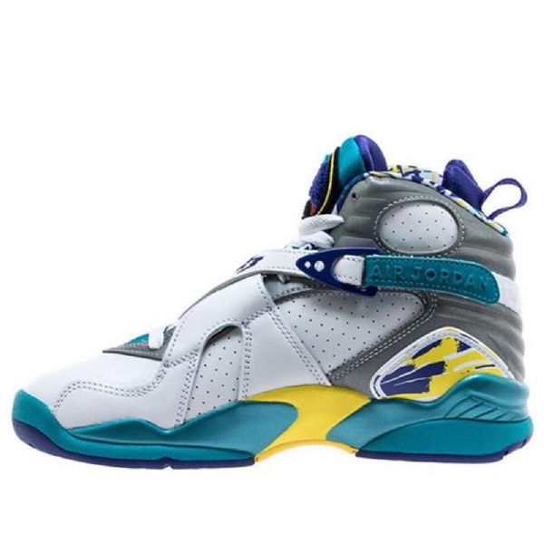 Nike Air Jordan 8 Retro Koripallokengät Naisille Valkoinen