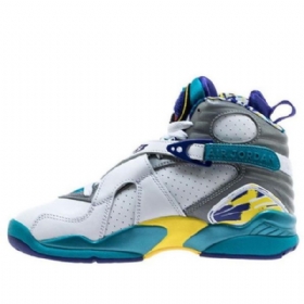 Nike Air Jordan 8 Retro Koripallokengät Naisille Valkoinen