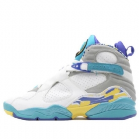 Nike Air Jordan 8 Retro Koripallokengät Naisille Valkoinen