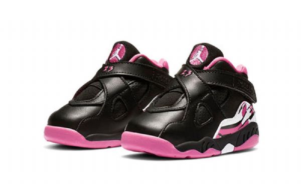 Nike Air Jordan 8 Retro Td Kengät Lapsille Pinkkisicle