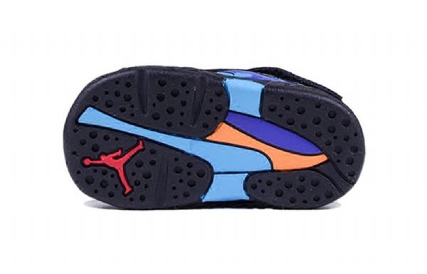 Nike Air Jordan 8 Retro Td Kengät Lapsille Valkoinen Violetti
