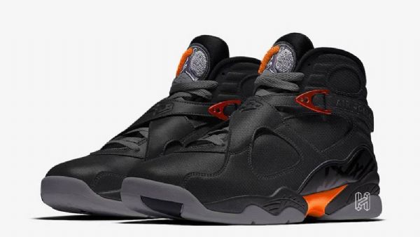Nike Air Jordan 8 Retro Wntr Kengät Miehille Mustat