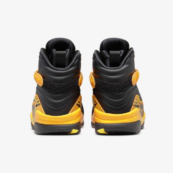 Nike Air Jordan 8 Retrokengät Naisille Musta Keltainen