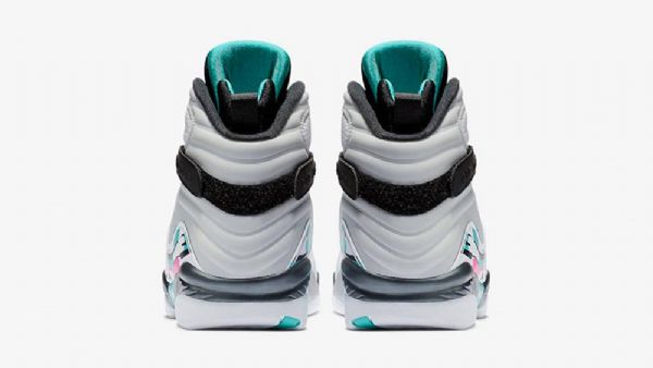 Nike Air Jordan 8 South Beach Kengät Miehille Valkoiset