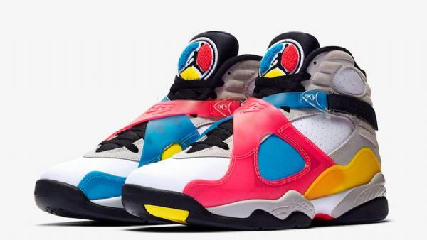 Nike Air Jordan 8 Sp Retro Se Kengät Miehille Valkoinen Monivärinen