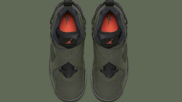 Nike Air Jordan 8 Take Flight Kengät Miehille Army Vihreä