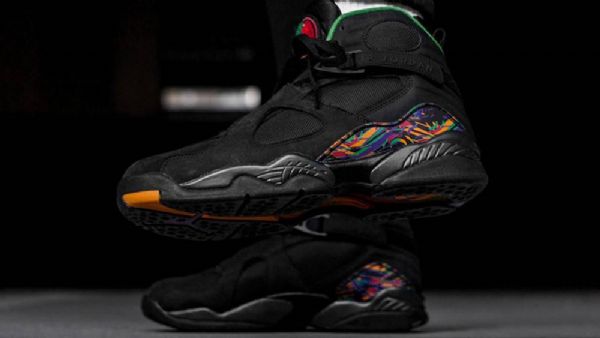 Nike Air Jordan 8 Tinker Air Raid Kengät Miesten Mustat