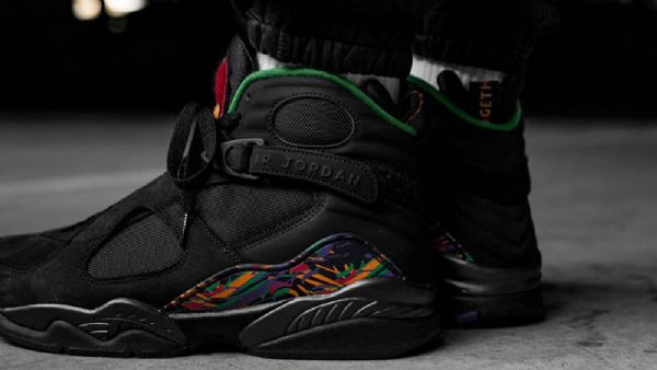 Nike Air Jordan 8 Tinker Air Raid Kengät Miesten Mustat