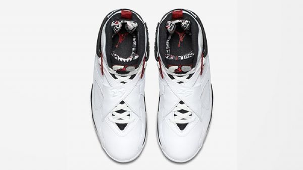 Nike Air Jordan 8 Vaihtoehtoiset Kengät Miehille Valkoinen