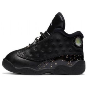 Kultaiset Nike Air Jordan Retro 13 Td Kengät Lapsille