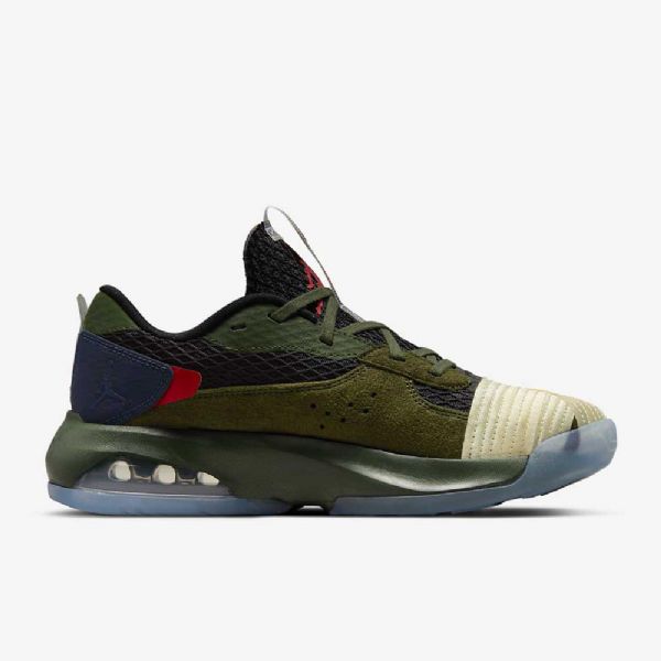 Nike Air Jordan Air 200e Sp Kengät Miehille Vihreä Hopeanpunainen