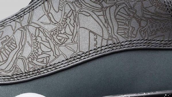 Nike Air Jordan Dub Zero Classic Charcoal Kengät Miehille Harmaa