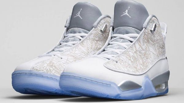 Nike Air Jordan Dub Zero Laser Kengät Miehille Valkoinen
