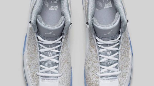 Nike Air Jordan Dub Zero Laser Kengät Miehille Valkoinen