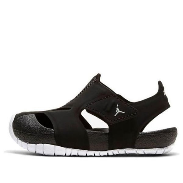 Nike Air Jordan Flare Minimalistiset Sandaalit Lasten Musta
