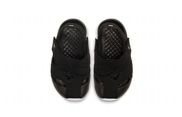 Nike Air Jordan Flare Minimalistiset Sandaalit Lasten Musta