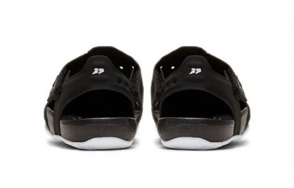 Nike Air Jordan Flare Minimalistiset Sandaalit Lasten Musta