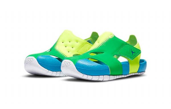 Nike Air Jordan Flare Sandaalit Lapsille Sinivihreä